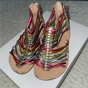 TODDLER Colorful Strappy Sandals